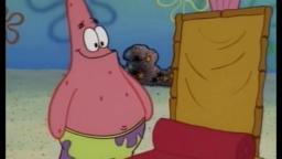 Patrick Drops Watermelon on Squidward