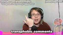 Tranny thinks they are gangsta