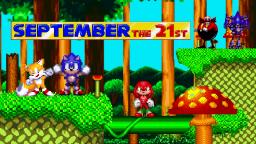Sonic and Knuckles Title Screen - September 1994 Build