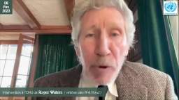 2023/021 Intervention à lONU de Roger Waters ( vétéran des Pink Floyd ) 17 février 2023