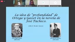 Ponencia sobre J. Winston Pacheco & Ortega y Gasset