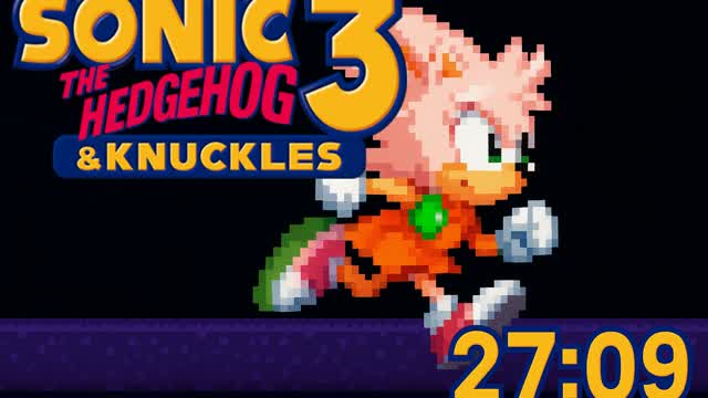 Genesis Longplay: Sonic 3 & Knuckles (Hyper Amy Rose)