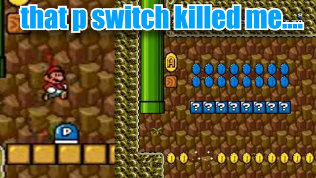 that p switch killed me | super mario omega