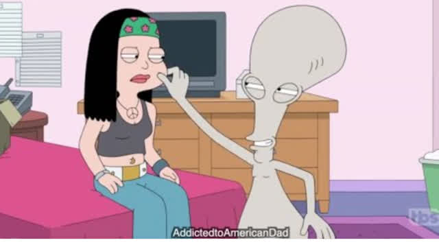 American Dad - Roger and Hayley Love!