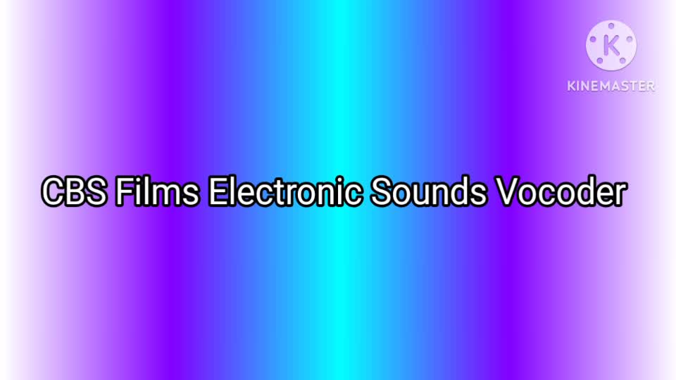 CBS Films Electronic Sounds Vocoder
