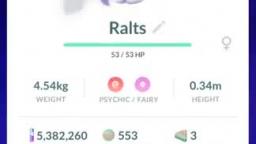 Pokémon GO-Shadow Ralts