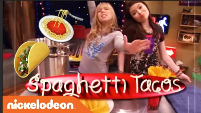 iCarly | Spaghetti tacos! | Nickelodeon |