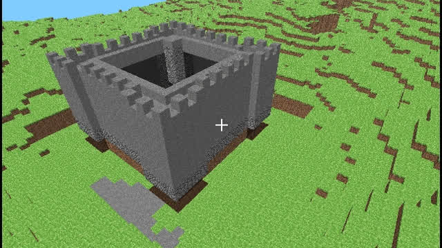 building a house in minecraft