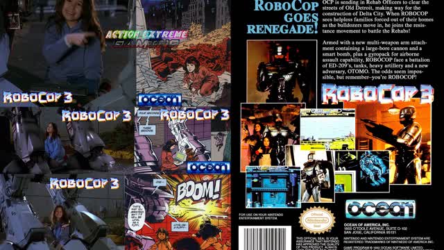 Robocop 3 - Nikko Hacks the ED-209 and Makes him Loyal like a Puppy Dog [Live Action VS COmic]