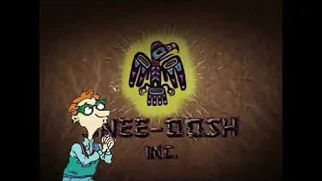 Drew Pickles goes to the Snee-Oosh Logo