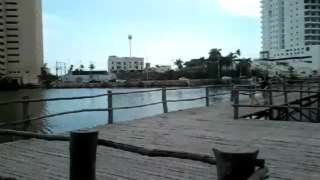Puente del lago en el Gran Acuario Mazatlán, 28 de marzo de 2026