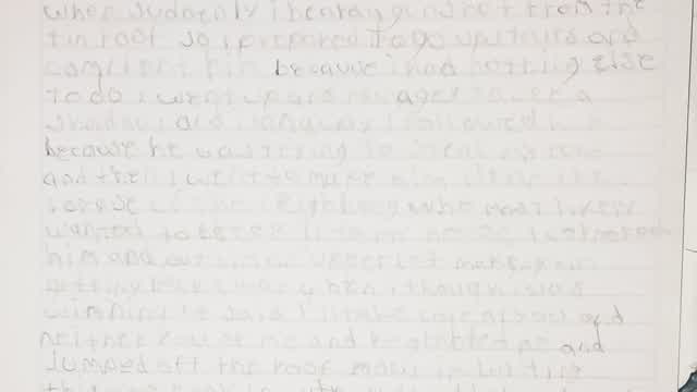 Creepypasta culera que hize en una clase de ingles
