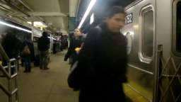 R62A 7 Train Entering Queensboro Plaza (2014)