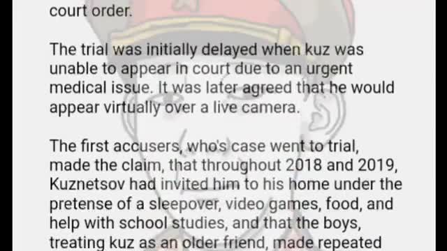 Kuz Is a Pedophile