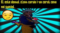 A very special command for mister clown.