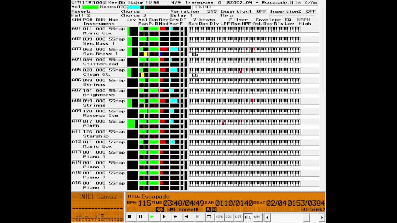 Janet Jackson - Escapade (MIDI) Janet Jackson - Escapade (MIDI)