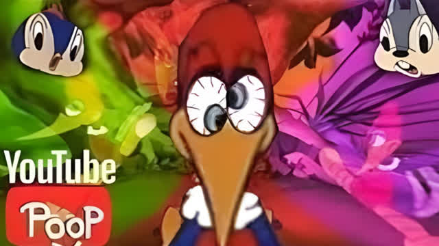 youtube poop brasil - pica pau doidao briga com todo mundo [crashpoopado]